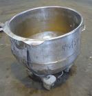 Used Stainless Steel AMF Glen 340 Quart (85 Gallon) Mixing Bowl