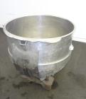 Used- Stainless Steel AMF Glen 340 Quart (85 Gallon) Mixing Bowl