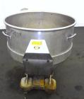 Used AMF Glen 340 Quart (85 Gallon) Mixing Bowl, 304 Stainless Steel. Approximate 33