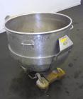 Used AMF Glen 340 Quart (85 Gallon) Mixing Bowl, 304 Stainless Steel. Approximate 33