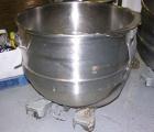 USED: AMF Glen mixer, model 74-36, 340 quart capacity. (1) Stainless steel bowl and beater, approximate 10 hp motor drive, variable speed, XP design with motorized lift with drive.