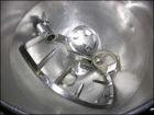 USED: AMF Glen mixer, model 74-36, 340 quart capacity. (1) Stainless steel bowl and beater, approximate 10 hp motor drive, variable speed, XP design with motorized lift with drive.