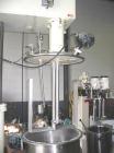 USED: Ross model CDA-50 (new model number of PVM series). Dual shaft design, 50 gallon working capacity, 65 gallon total capacity, sanitary stainless steel construction. Unit has 2 blade anchor agita...