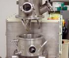 Used Ross double planetary mixer, model DPM-1. High viscosity blades, HV blades rotate on their own axis and on a common axis at the same time and promote top to bottom mixing of ingredients. One gal...