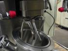 Unused-Used: Ross jacketed vacuum planetary mixer, HV blades, Ross model DPM-1 PINT. All sanitary stainless steel construction, HV (high viscosity) blades, 0.5 to 1.0 pint mixing capacity, 0.25 gallo...