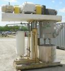 Used Ross Double Planetary Mixer, model HDM100, 304 stainless steel. 10-100 gallon working capacity. 34 1/2'' diameter x 28'' deep carbon steel jacketed can, rated internal FV, jacket 90 psi at 331 d...