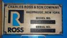 Ross Double Planetary Mixer, Model HDM 100