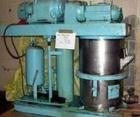 Used-Ross 25 gallon double planetary mixer, model HDM-25. Stainless steel contact parts, change can style with air/oil lift....