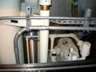 Used Ross Double Planetary Vacuum Change Can Mixer, Model HDM200, 316L stainless steel. (2) 316L stainless steel stirrers, Teflon scraper blade on bottom of one stirrer. Driven by an approximately 50...