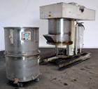 Used Ross Double Planetary Mixer, Model HDM75, 304 Stainless Steel. 10-75 Gallon working capacity. (2) 34-1/2