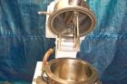 Used Ross Double Planetary Mixer, Model LDM-2, 304 Stainless Steel. 1 quart to 1.5 gallon working capacity, 2 total. 9-3/4
