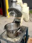 Used Ross Double Planetary Mixer, Model LDM-2, 304 Stainless Steel. 1 quart to 1.5 gallon working capacity, 2 total. 9-3/4