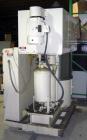 Used: 40 gallon Ross Powermix planetary mixer, model PD-40, stainless steel construction, vacuum rated, (1)  
stirrup blade driven by 7.5 hp 230/460 volt variable speed motor with VFD, (1) high speed...