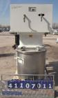Used - Ross Versa Mixer, Model PVM-40E, 304 stainless steel. Change can design, triple agitation. (1) Anchor style agitator with scrapers, driven by a 5 hp, 1750 rpm motor with adjustable drive pulle...