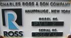 USED: Ross Versa Mix, model PVM2, stainless steel. Change can design. Approximately 9-1/2