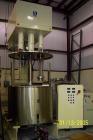 USED: Ross PVM300. Mixing capacity is 150 to 300 gallons, fullcapacity 389 gallons. Anchor type agitator with a 20 hp motor,disperser and rotor stator agitator each have a 30 hp motor.Stainless steel...