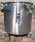 Used Ross 40 Gallon Mixing Can, 304 Stainless Steel. 25