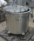 USED: Mixing can for an HDM100 (Ross) 100 gallon, 304 stainless steel,jacketed. 34