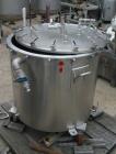 USED: Mixing can for an HDM100 (Ross) 100 gallon, 304 stainless steel,jacketed. 34