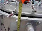 USED: Mixing can for an HDM100 (Ross) 100 gallon, 304 stainless steel,jacketed. 34