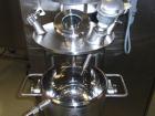 Used Collette High Shear Mixer, Model GRAL10. Stainless steel construction. 10 Liter jacketed bowl rated 2 bar, with main blade and chopper, 480 volt 60 hz, serial# 05GR100100099, new 2006.