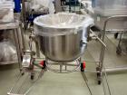 Used Collette High Shear Mixer, Model GRAL75. Stainless steel construction. 75 Liter jacketed bowl with main blade and chopper, 460 volt 60 hz, serial# 85MG7533.