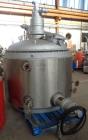 Used Fillworth Type Fillmastic Approximately 1,000 Litre Jacketed Hot Melt Mixer. Approximately mm diameter x mm straight side. Has welded flat bottom and bolted dished top heads. Internally rated at...