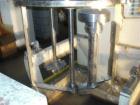 Used Fryma Model 400 Vacuum Mixer.  Includes (2) jacketed mixing tanks measuring 33.25
