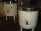 Used-Fryma Model 400 Vacuum Mixer.  Includes (2) jacketed mixing tanks measuring 33.25