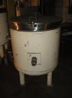 Used-Fryma Model 400 Vacuum Mixer.  Includes (2) jacketed mixing tanks measuring 33.25