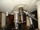 Used Fryma Model 400 Vacuum Mixer.  Includes (2) jacketed mixing tanks measuring 33.25