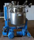 Used Hellmich Reactor, 110 Gallon, 316 Stainless Steel, Vertical.