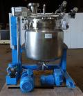 Used- Hellmich Reactor, 110 Gallon, 316 Stainless Steel, Vertical.