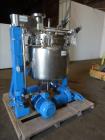 Used Hellmich Reactor, 110 Gallon, 316 Stainless Steel, Vertical.