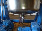 Used Hellmich Reactor, 110 Gallon, 316 Stainless Steel, Vertical.
