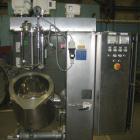 Used Fryma Triple Shaft Vacuum Mixer, Model VME-20, stainless steel. 38 liter total capacity, 20 liter working capacity, internal rated -1 bar (vacuum internal) at 95 deg C, jacket rated 4 bar (58 ps...