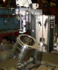 Used Fryma Triple Shaft Vacuum Mixer, Model VME-20, stainless steel. 38 liter total capacity, 20 liter working capacity, internal rated -1 bar (vacuum internal) at 95 deg C, jacket rated 4 bar (58 ps...