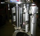 Used Fryma Triple Shaft Vacuum Mixer, Model VME-20, stainless steel. 38 liter total capacity, 20 liter working capacity, internal rated -1 bar (vacuum internal) at 95 deg C, jacket rated 4 bar (58 ps...