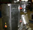 Used Fryma Triple Shaft Vacuum Mixer, Model VME-20, stainless steel. 38 liter total capacity, 20 liter working capacity, internal rated -1 bar (vacuum internal) at 95 deg C, jacket rated 4 bar (58 ps...