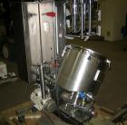 Used Fryma Triple Shaft Vacuum Mixer, Model VME-20, stainless steel. 38 liter total capacity, 20 liter working capacity, internal rated -1 bar (vacuum internal) at 95 deg C, jacket rated 4 bar (58 ps...