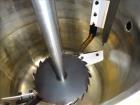 Used- Hellmich Reactor, 112 Gallon, 316 Stainless Steel, Vertical.