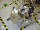 Used Glatt Powerex High Shear Mixer, Model FM-VG-05, stainless steel. 5 Liter (1.32 gallon) jacketed bowl, 3 liter (.79 gallon) working capacity, 1.5 kW main drive, .4 kW chopper, on portable base wi...