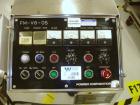 Used Glatt Powerex High Shear Mixer, Model FM-VG-05, stainless steel. 5 Liter (1.32 gallon) jacketed bowl, 3 liter (.79 gallon) working capacity, 1.5 kW main drive, .4 kW chopper, on portable base wi...