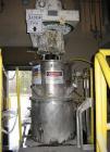 Used Ross mixer, model HDM- 40 gallon stainless steel, vacuum double planetary mixer with hydraulic lift and stainless steel bowl.