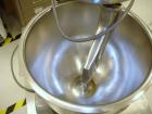 Used Hobart Mixer, Model AS 200T, 20 Quart. Stainless steel bowl and beater, 1/2 hp, 1/60/115 volt, 1725 rpm motor.