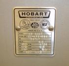Used Hobart Mixer, Model AS 200T, 20 Quart. Stainless steel bowl and beater, 1/2 hp, 1/60/115 volt, 1725 rpm motor.