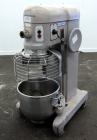 Used Hobart All Purpose Mixer, Model H-600, 60 Quart Capacity (15 Gallon). (4) Fixed speeds. Includes a wire stainless steel bowl guard, manual bowl lift, (1) 18” diameter x 16” deep 304 stainless st...