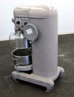 Used Hobart All Purpose Mixer, Model H-600, 60 Quart Capacity (15 Gallon). (4) Fixed speeds. Includes a wire stainless steel bowl guard, manual bowl lift, (1) 18” diameter x 16” deep 304 stainless st...