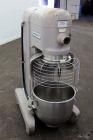Used Hobart All Purpose Mixer, Model H-600, 60 Quart Capacity (15 Gallon). (4) Fixed speeds. Includes a wire stainless steel bowl guard, manual bowl lift, (1) 18” diameter x 16” deep 304 stainless st...
