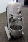 Used- Hobart All Purpose Mixer, Model H-600, 60 Quart Capacity (15 Gallon). (4) Fixed speeds. Includes a wire stainless stee...